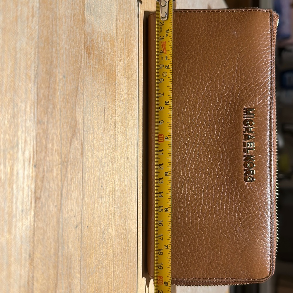 Michael Kors Light Brown Leather Wallet